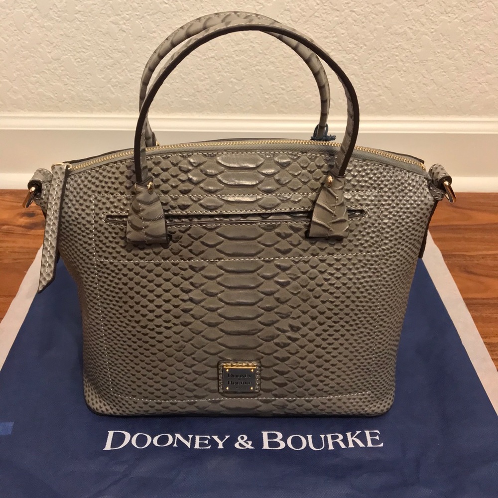 NWT Dooney & Bourke Caldwell Domed Satchel